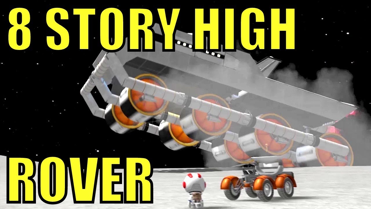Excessive Moon Rover KSP Machinimas