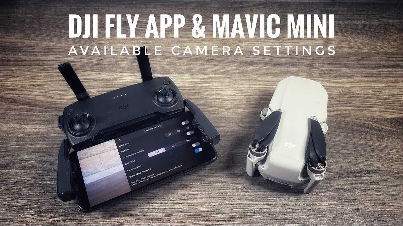 DJI Mavic Mini | Available Camera Settings in DJI Fly App