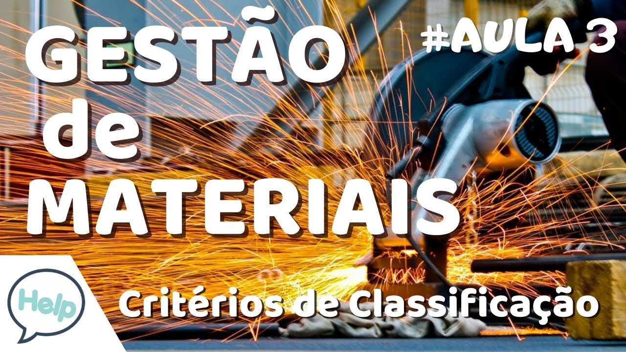 Gestão de Materiais - pt.3 - Critérios de Classificação