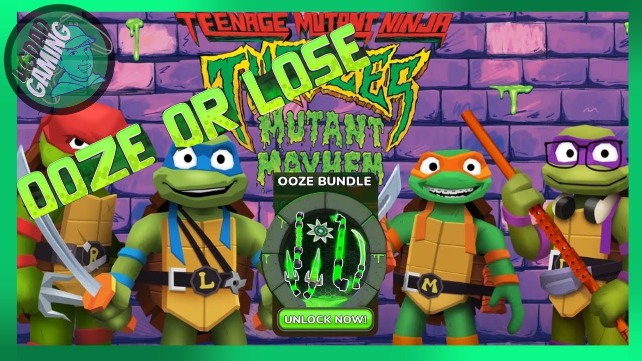 New cool OOZE Weapons!!! | Teenage Mutant Ninja Turtles Mutant Mayhem Tycoon update