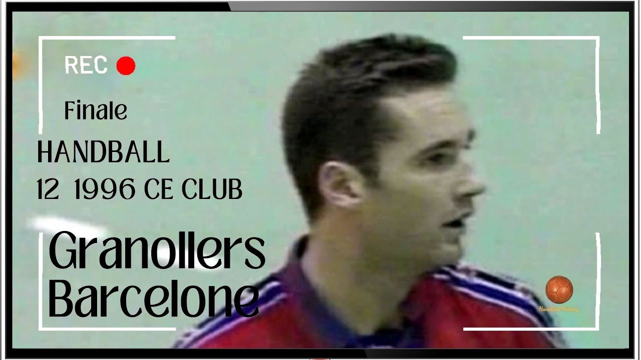 Granollers / Barcelone 12 1996 |  Finale Championnat d'Europe des finalistes de Club  handball 🤾‍♂️