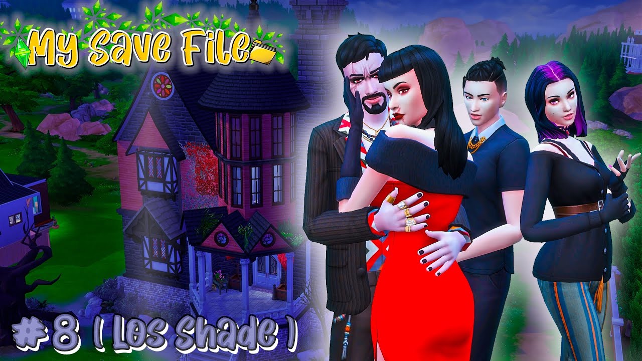 My Save File📂 Ep.8- Familia Shade. / Los Sims 4. (NO CC)