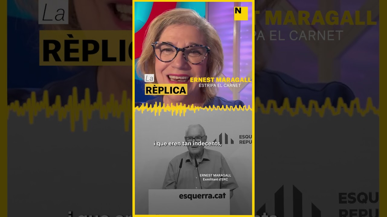 Ernest Maragall estripa el carnet | La Rèplica
