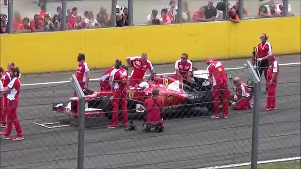 Sebastian Vettel Hungaroring Ferrari racing days 2015.06.28