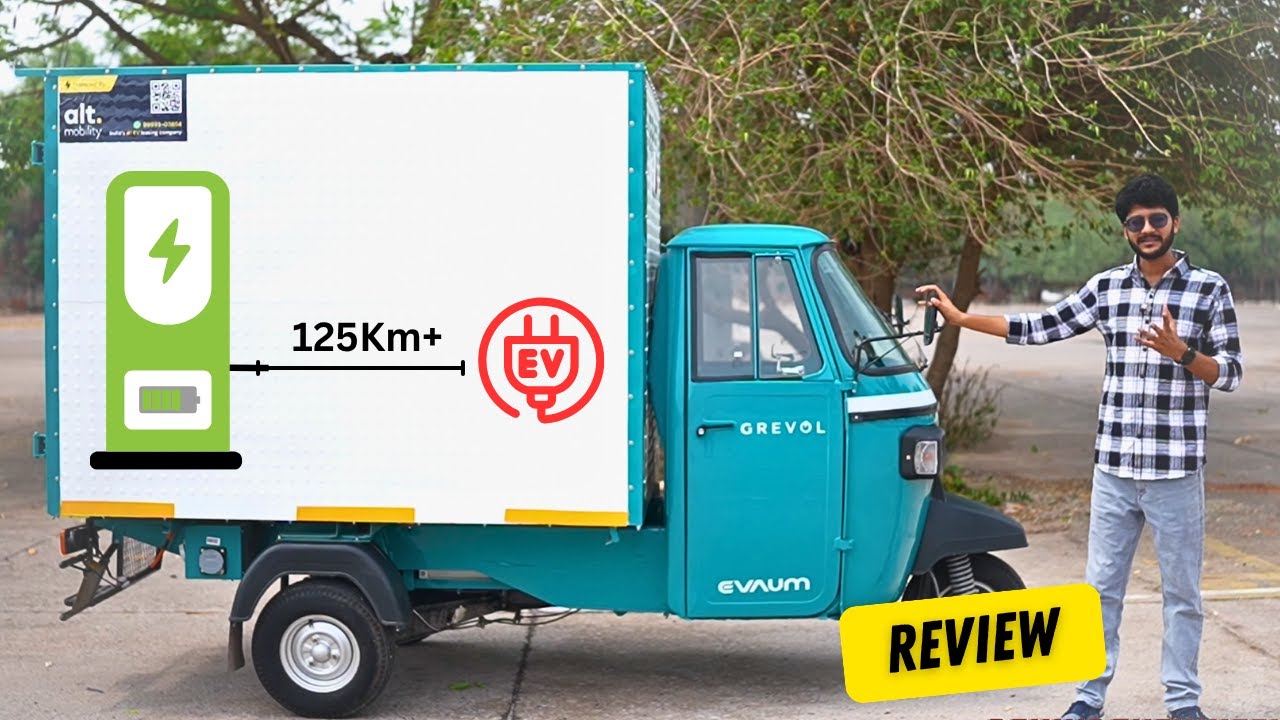 Grevol EV Three-wheeler 2025 - Price - Range - Lease - Finance | Review - ft. Alt Mobility