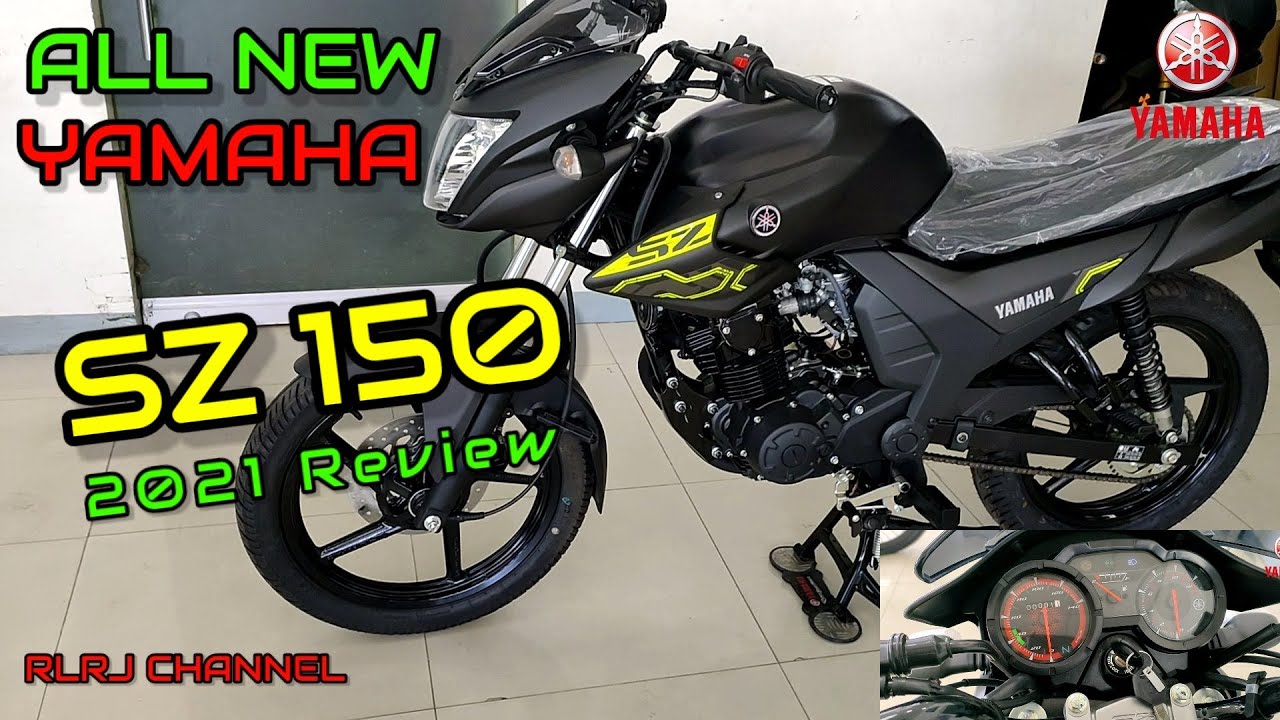 New Yamaha SZ 150 Matte black 2021 Review