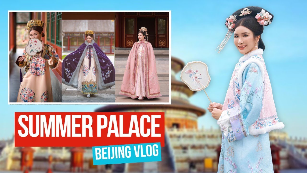 DRESSING UP AS AN EMPRESS AND CONQUERING THE GREAT WALL OF CHINA!  JAMIE CHUA