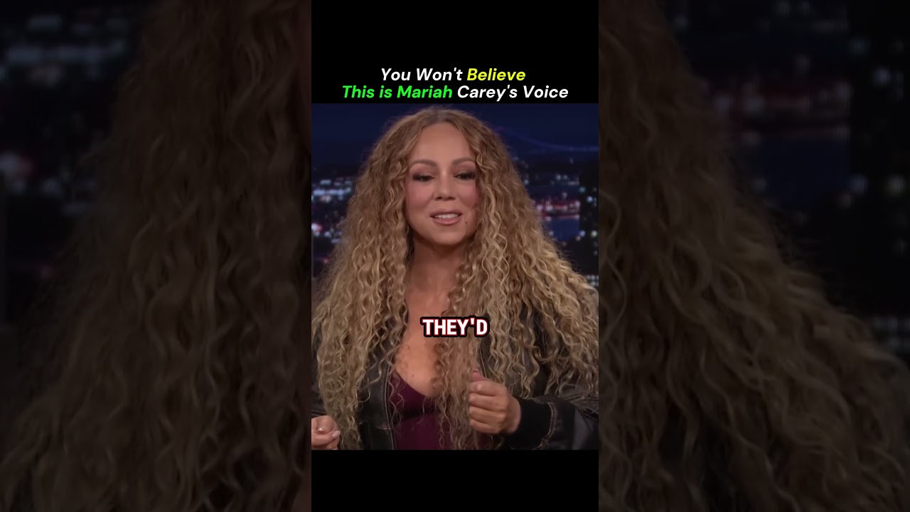 Тайная панк-рок-эра Мэрайи Кэри наконец-то раскрыта! 🎸🔥 #смешно #диалоги #игровоешоу #ток-шоу