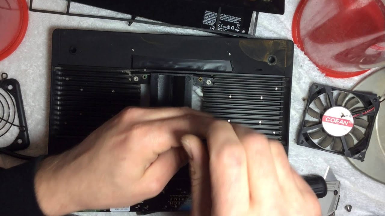 Ecotech radion fan repair part 1 because of over heating