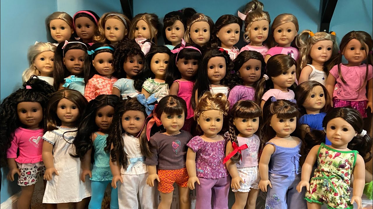 Summer Pj Dressing My American Girl Dolls