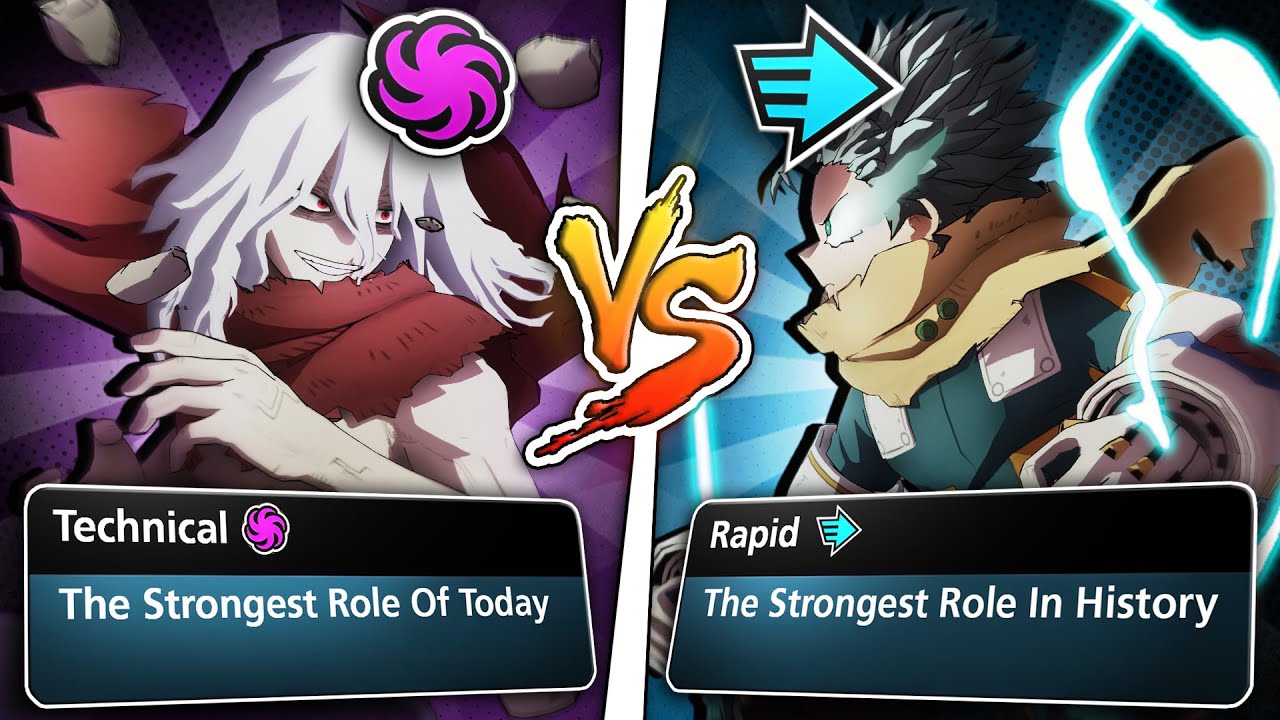 The Strongest Role Of Today VS The Strongest Role In History! My Hero Ultra Rumble!