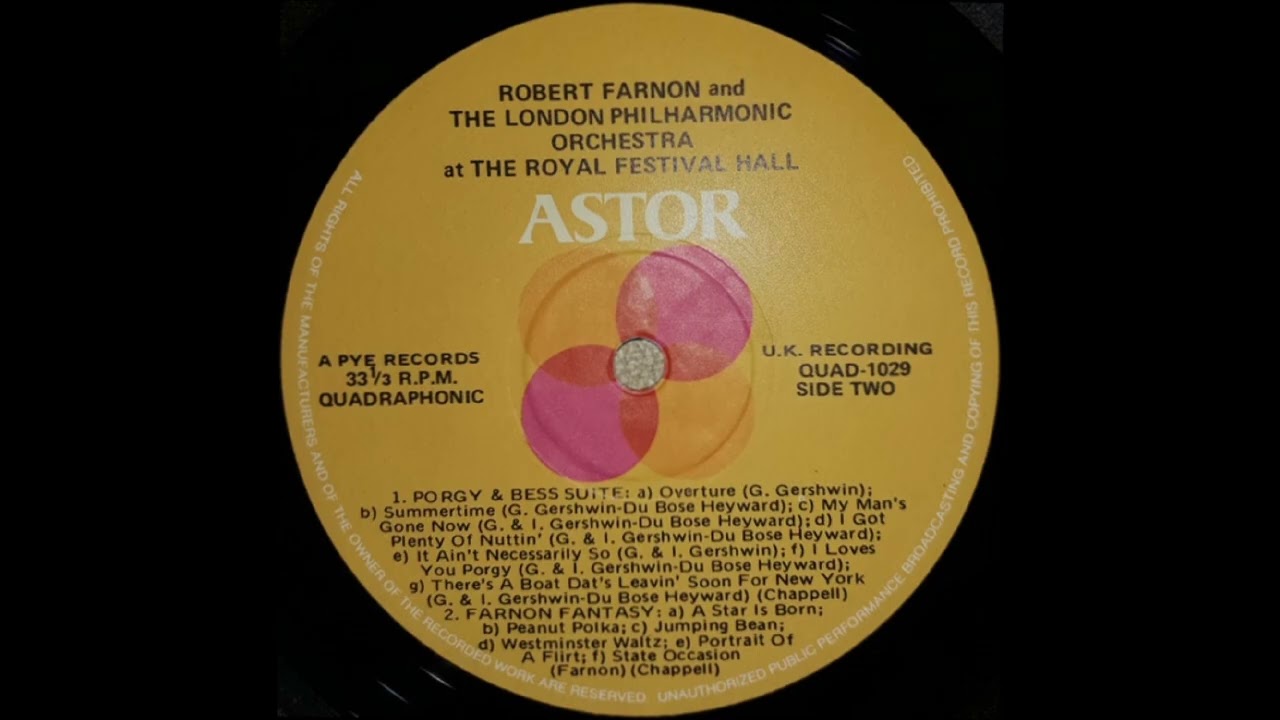 FARNON FANTASY (Robert Farnon) London Philharmonic Orchestra/Robert Farnon