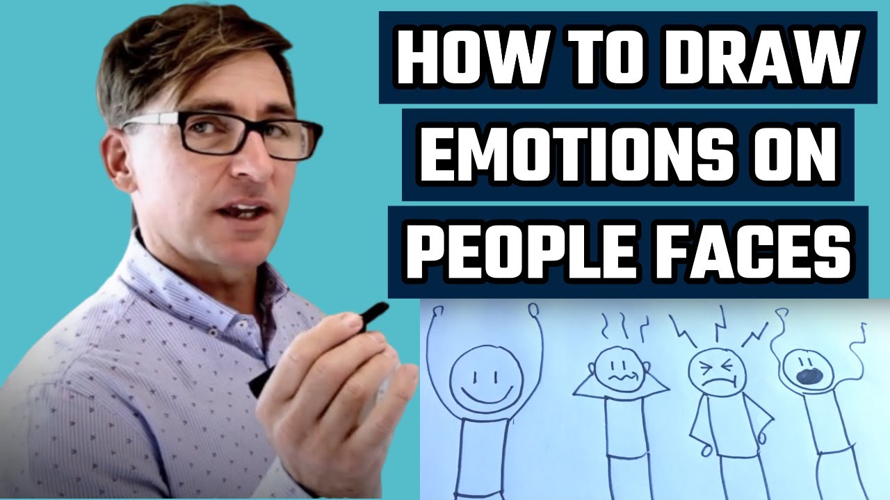 Graphic Facilitation - How To Draw Emotions on People Faces For Your Video Storyboards