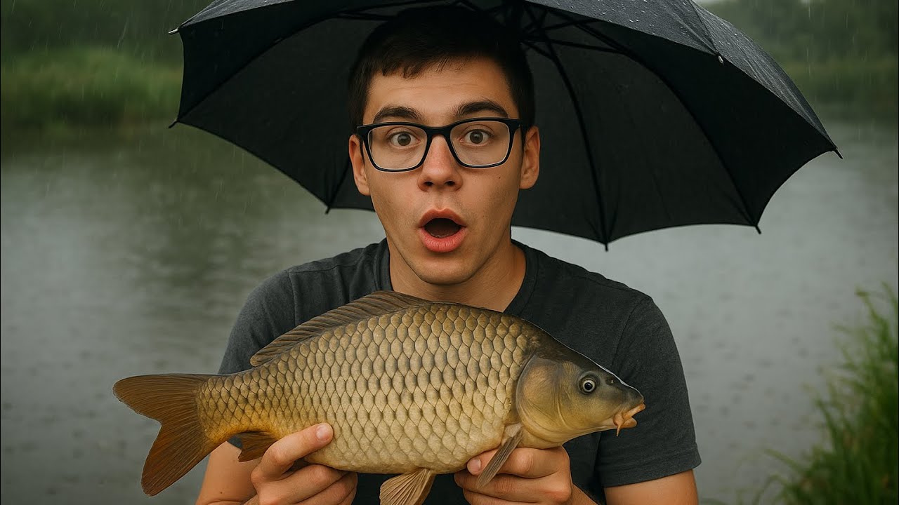 Nu-mi vine să cred ce am prins pe ploaie!