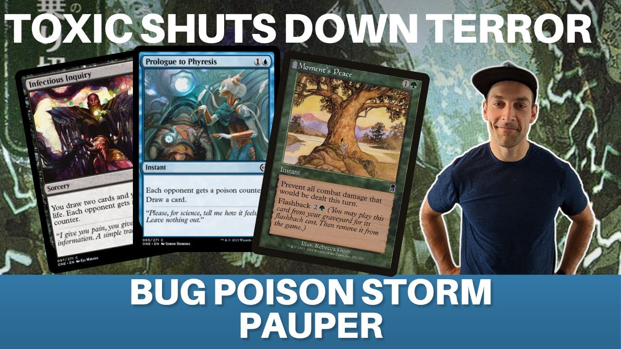 TOXIC Fog Poison! We win by drawing cards and it's SWEET! Nice Tolarian Terror Opponent | MTG Pauper