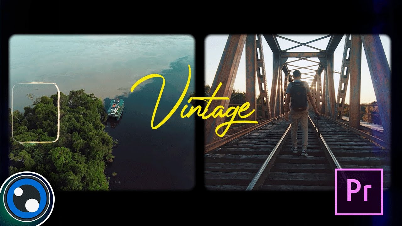 Pantalla dividida VINTAGE en Premiere Pro / Tutorial