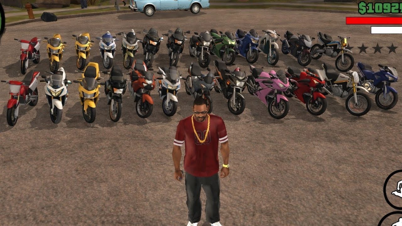 HOW TO GET ALL SPORTS BIKE IN GTA SAN ANDREAS