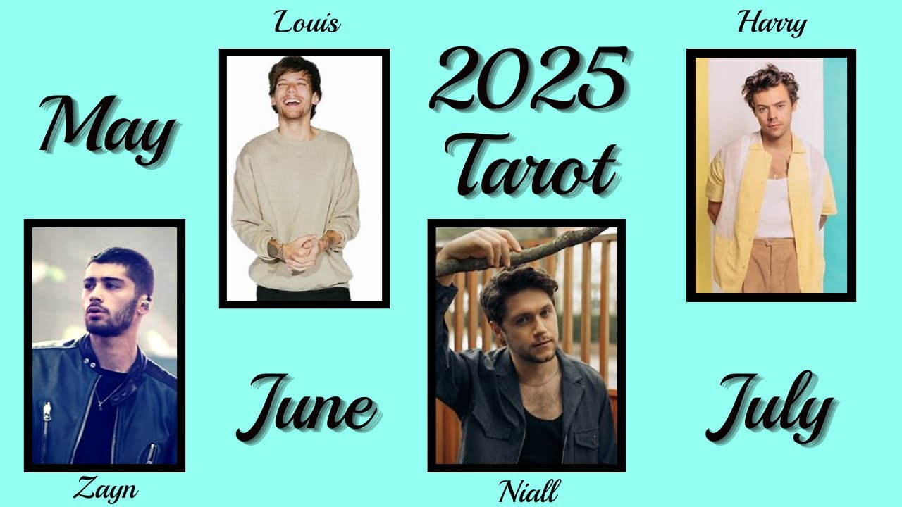 Zayn, Harry, Niall, Louis❤️ May, June, July 2025 Tarot 🎵#harrystylesfan