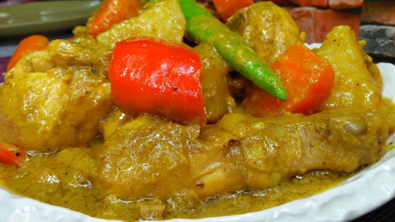 CREAMY CHICKEN CURRY WITH COCONUT MILK/GATA || FILIPINO-STYLE RECIPE || Lutong Bale