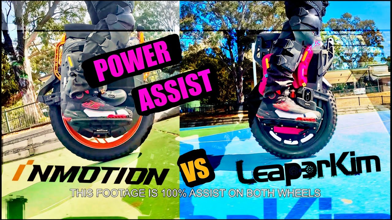 Testing Lynx’s new tricks. POWER ASSIST! LEAPERKIM & INMOTION, A look at how they roll side by side.