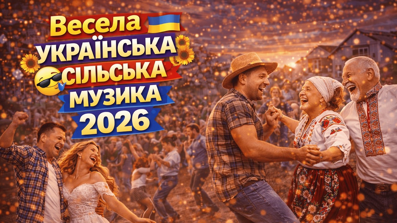 Слухай та смійся! 😂🔥 Сільські весільні пісні 2026 🎶💃 Гулянка до ранку 🥂 Кращі приколи та хіти