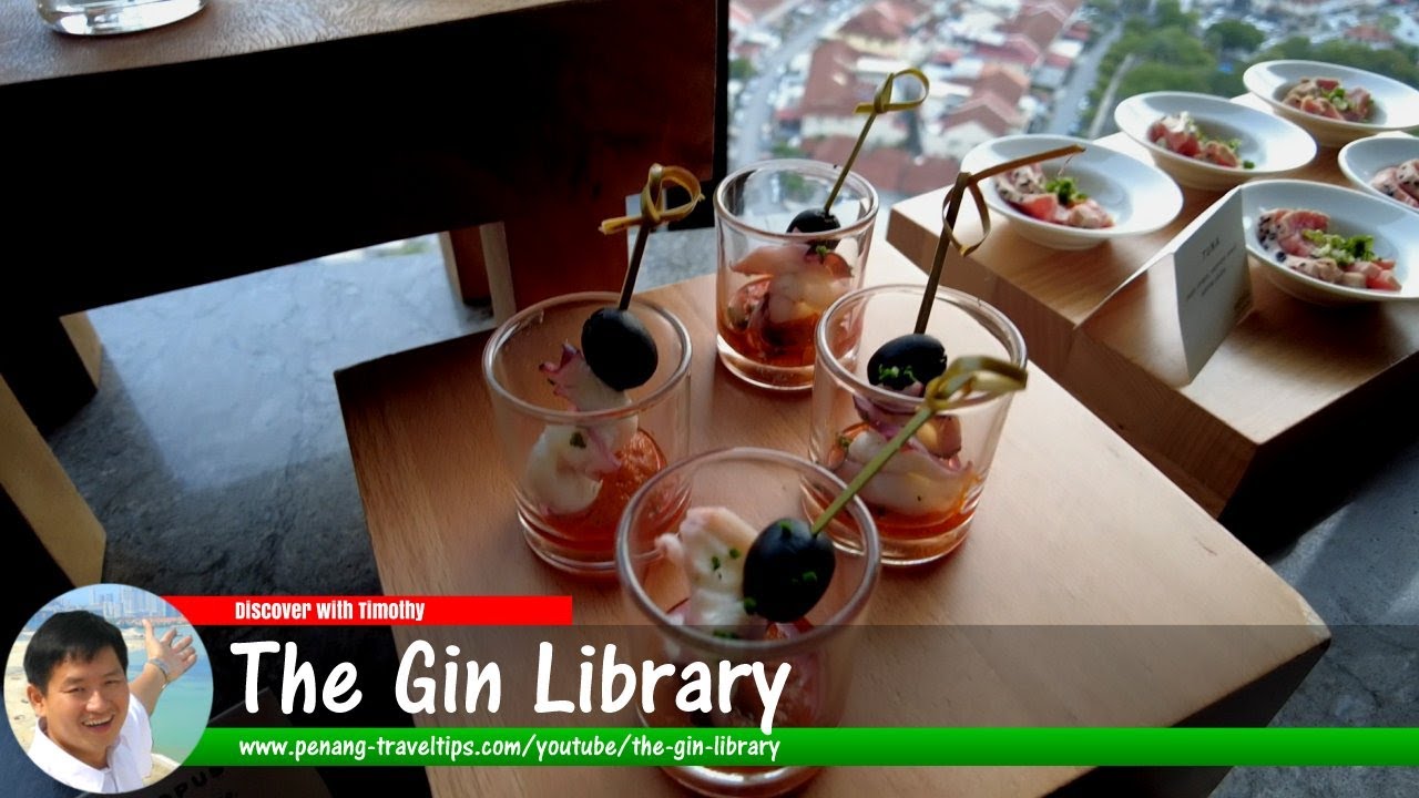 THE GIN LIBRARY @ COURTYARD BY MARRIOTT PENANG
