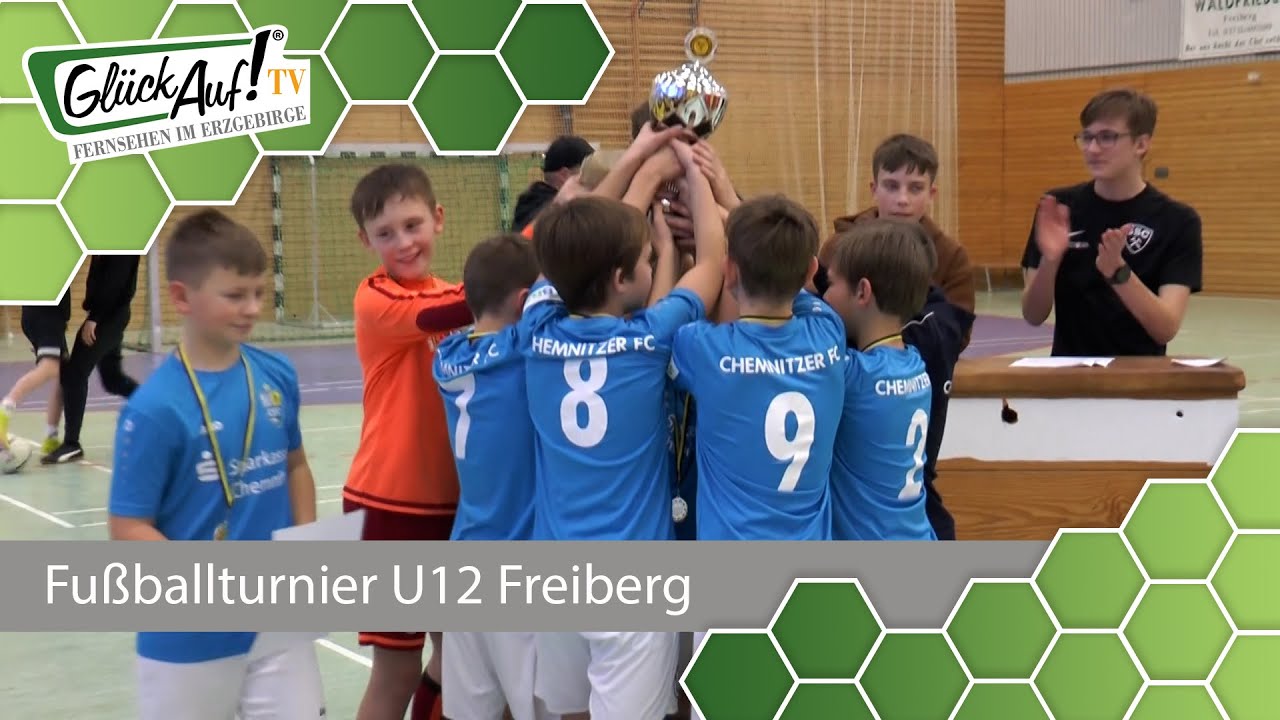 Hallenfußballturnier der U12 in Freiberg
