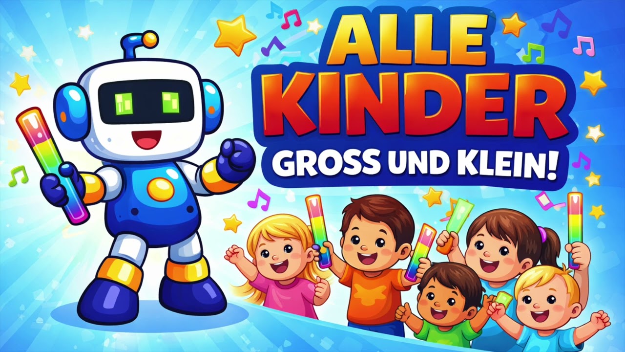 All Kinder, groß und klein, tanzen heute - das ist fein!