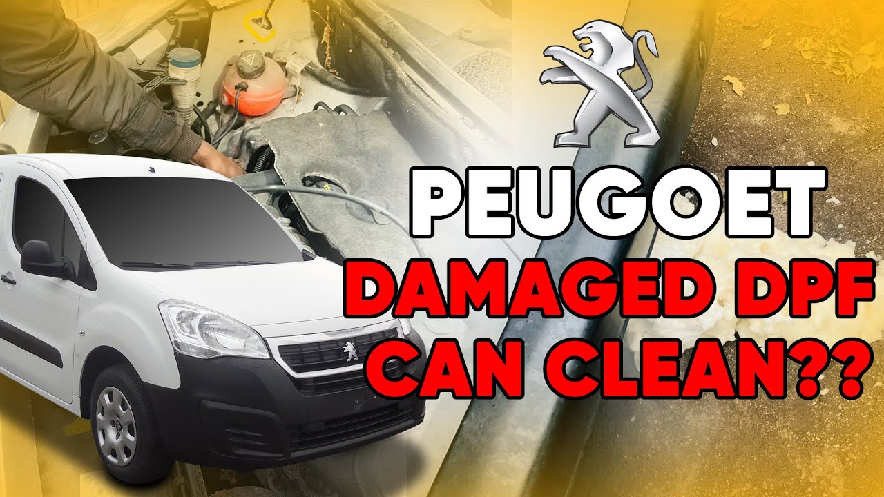 Peugeot Partner 2013 DPF Cleaning Process | Damaged DPF can be Clean?