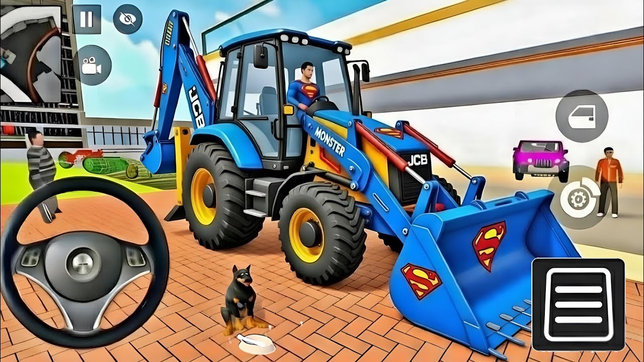 😊Indian Thift Auto Simulator😍Purchase by Spiderman🕷️ Monster JCB🤩 | police City Mission😳 Gameplay🔥