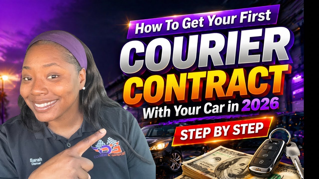 How To Get Your First Courier Contract With Your Car in 2026 (Step by Step)