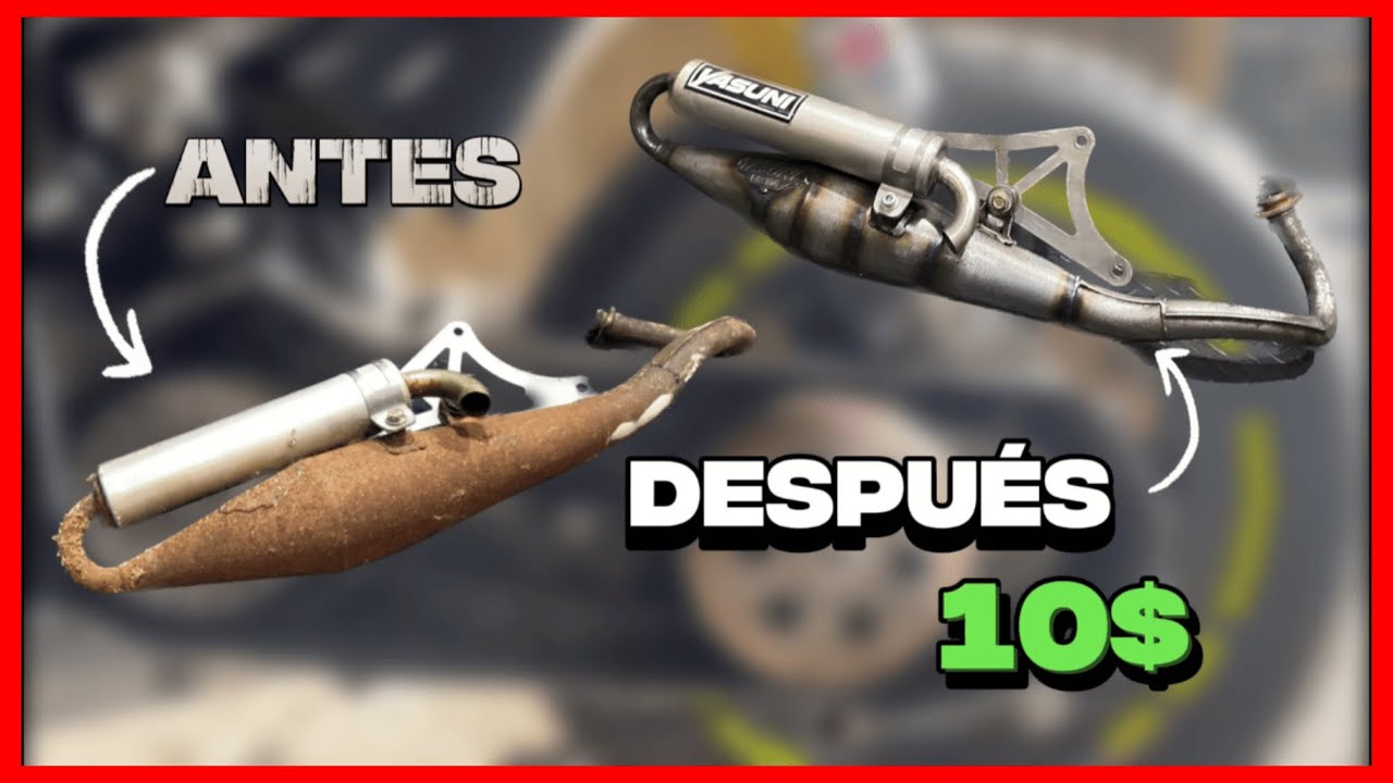 Como restaurar un escape por menos de 10€!!