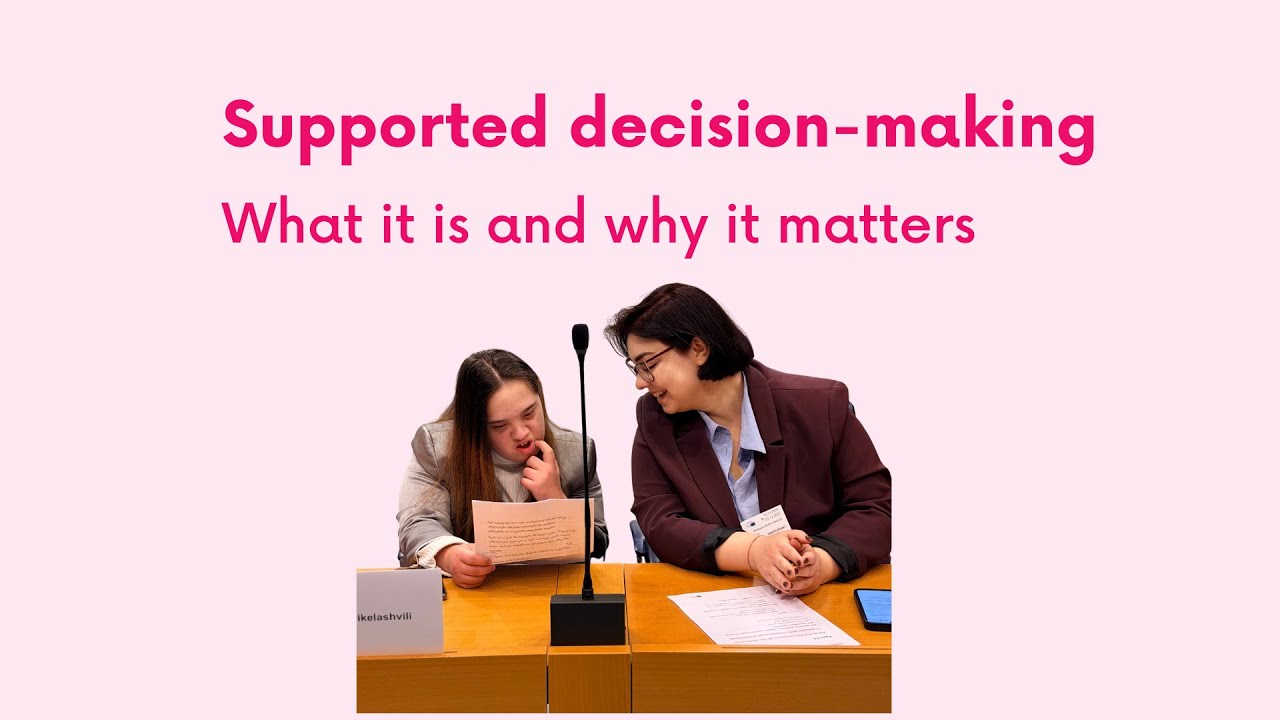 Supported-decision making: What it is and why it is important