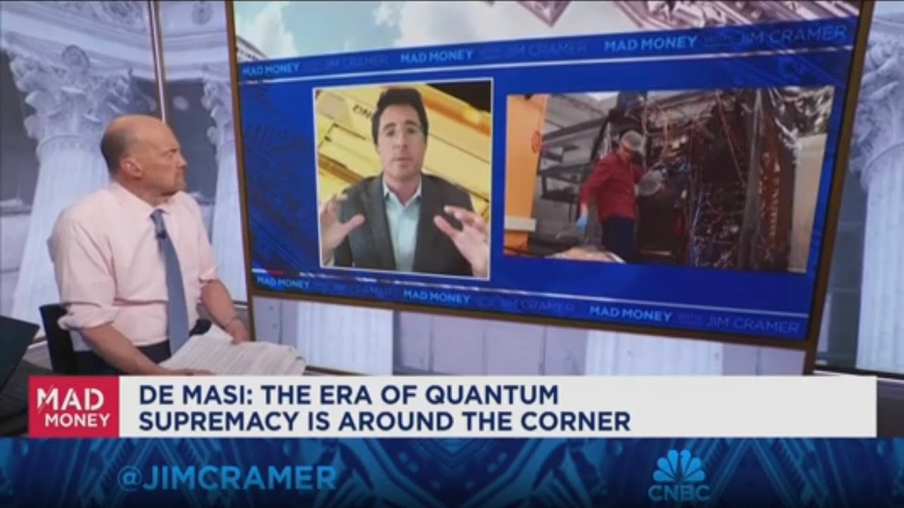IONQ CEO Niccolo De Masi goes one-on-one with Jim Cramer