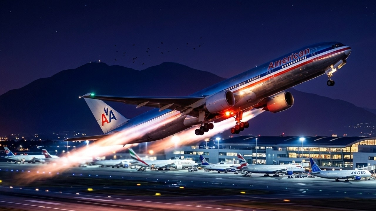 Night Live Plane Spotting|| U.S aviation fun lovers