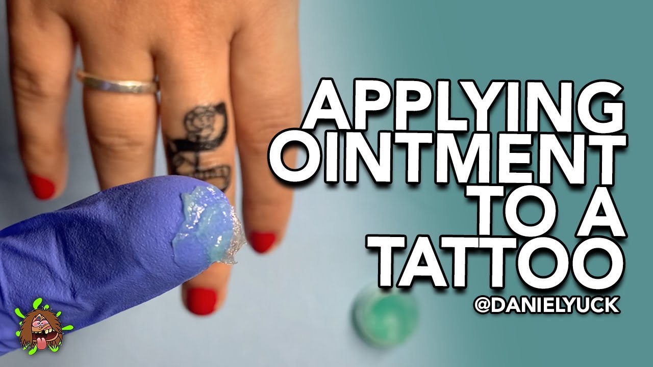 Tattooing 101-How To Apply Tattoo Ointment