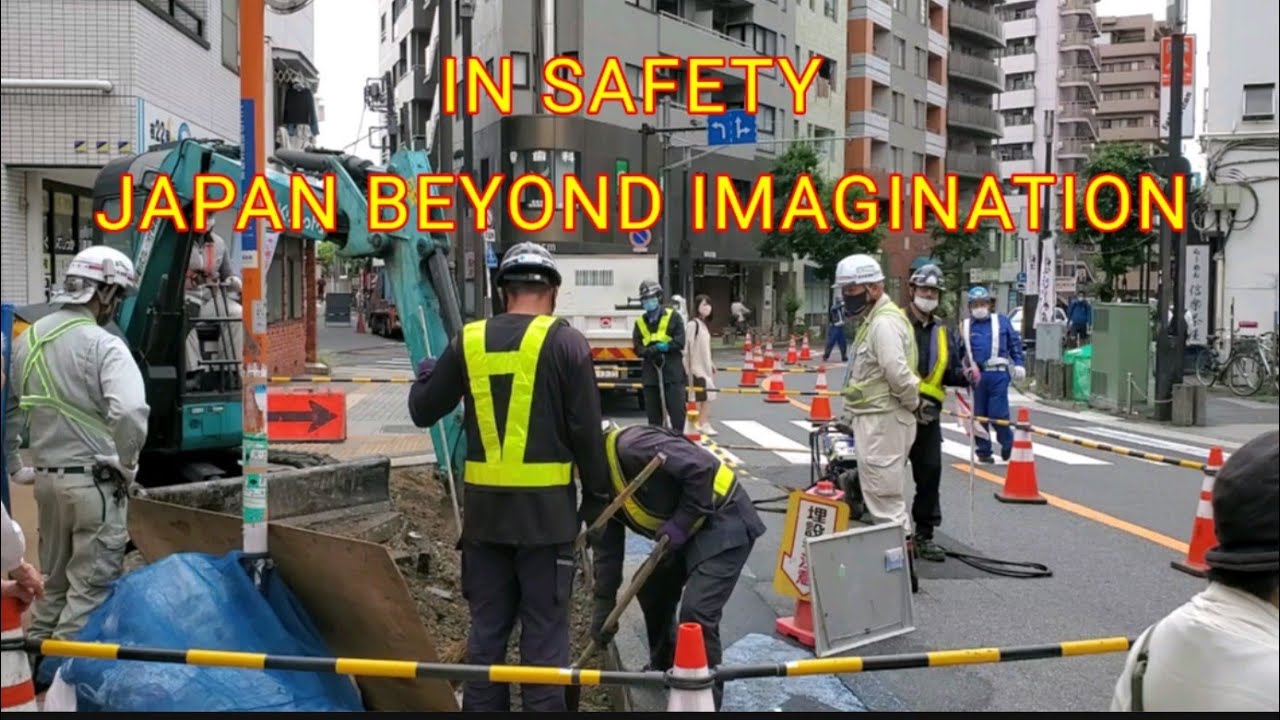 Safety | Japan - beyond the imagination | Road Work | #Shorts