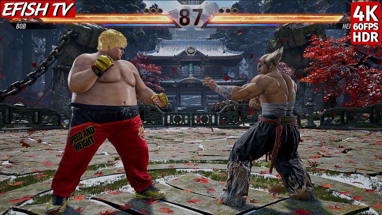 Bob против Хэйхати Мисимы (Максимальная сложность) &mdash; Tekken 8