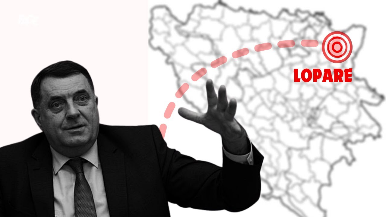 Dodik kopa državnu zemlju i povećava ulog za litijum u Loparama! Lopare propadaju zbog LOPINA!