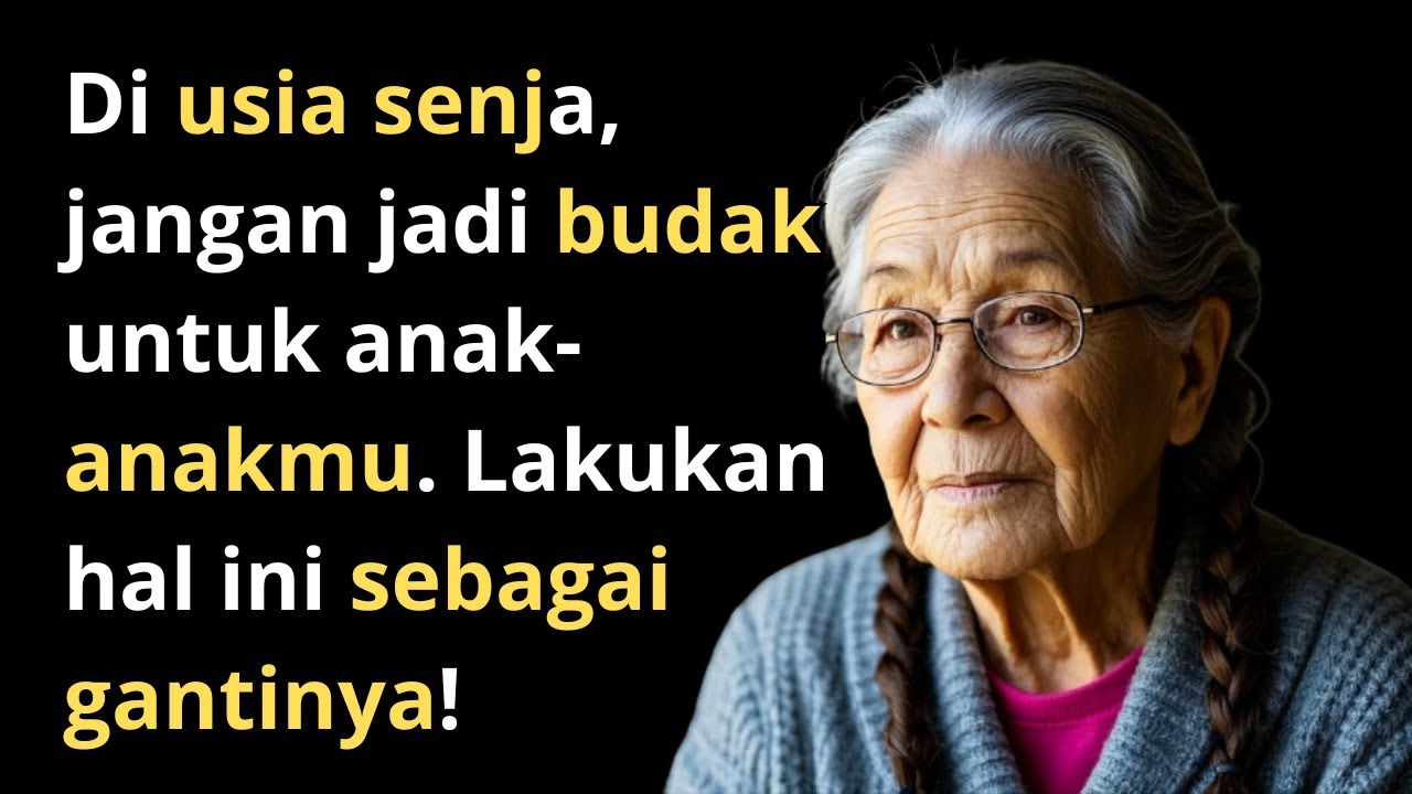 Di Usia Senja, Berhentilah Menjadi Pelayan bagi Anak-anak Anda dan Mulailah Hidup untuk Diri Sendiri