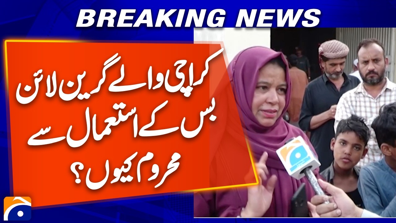 Public Transport Crisis: What&rsquo;s Stopping the Green Line Bus in Karachi?