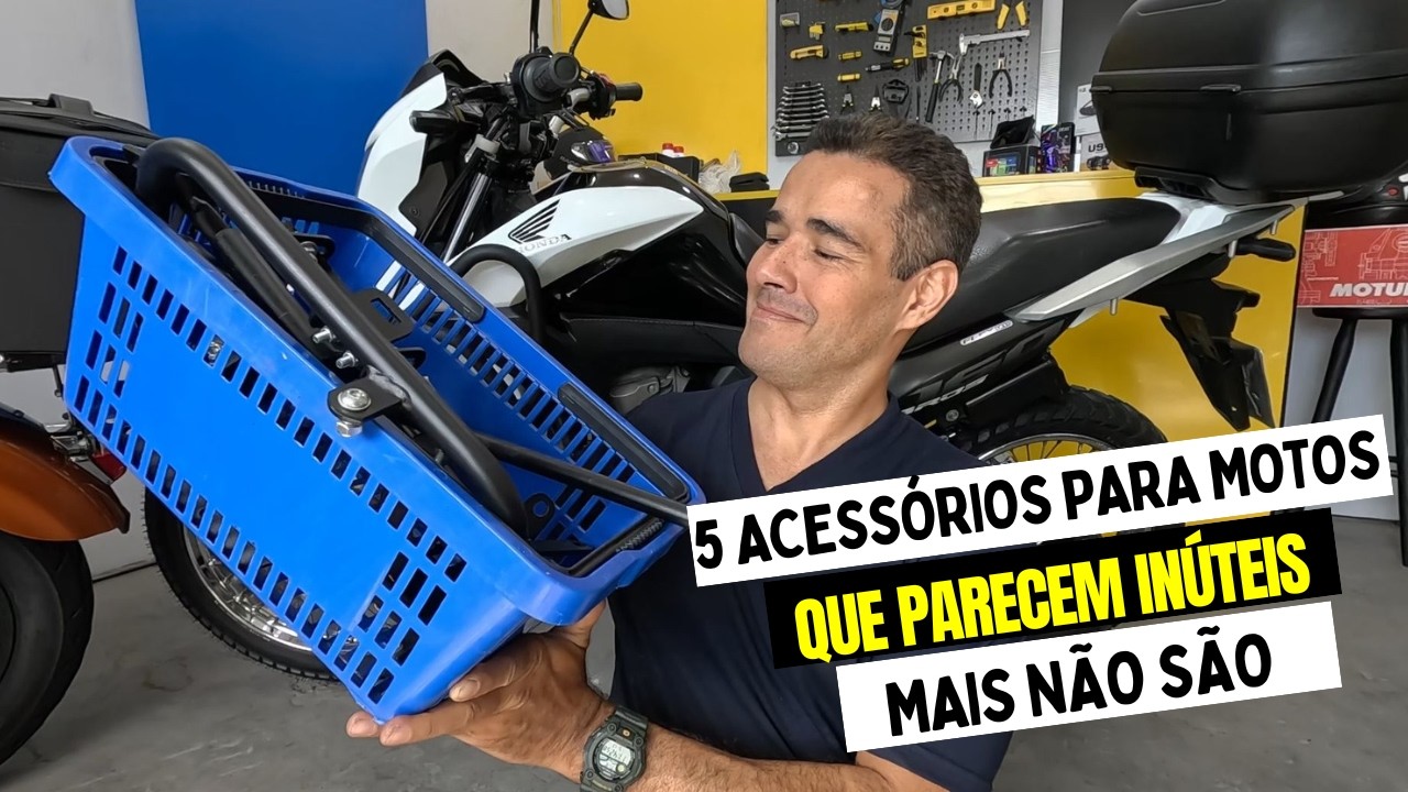 5 ACESS&Oacute;RIOS PARA MOTOS QUE PARECEM IN&Uacute;TEIS, MAS N&Atilde;O S&Atilde;O