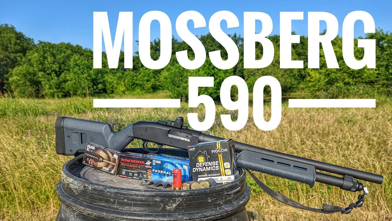 Mossberg 590 shotgun review and practical 