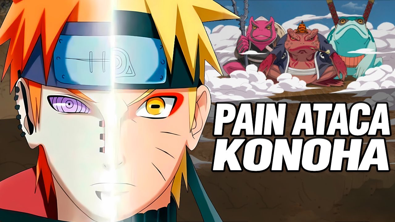 🔴Pain Invade Konoha: La Historia COMPLETA en 1 VIDEO | Naruto Shippuden