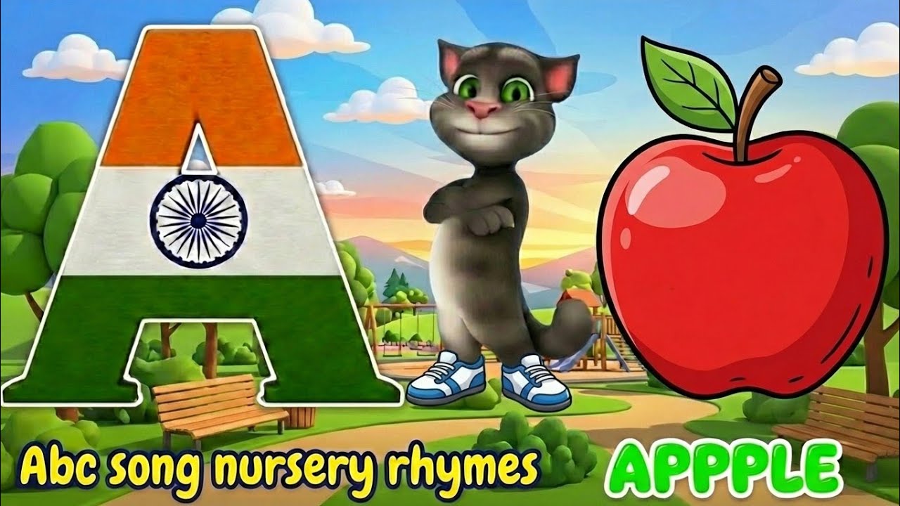 A for apple | अ से अनार | abcd | Phonics song for children | Alphabets song nursery rhymes