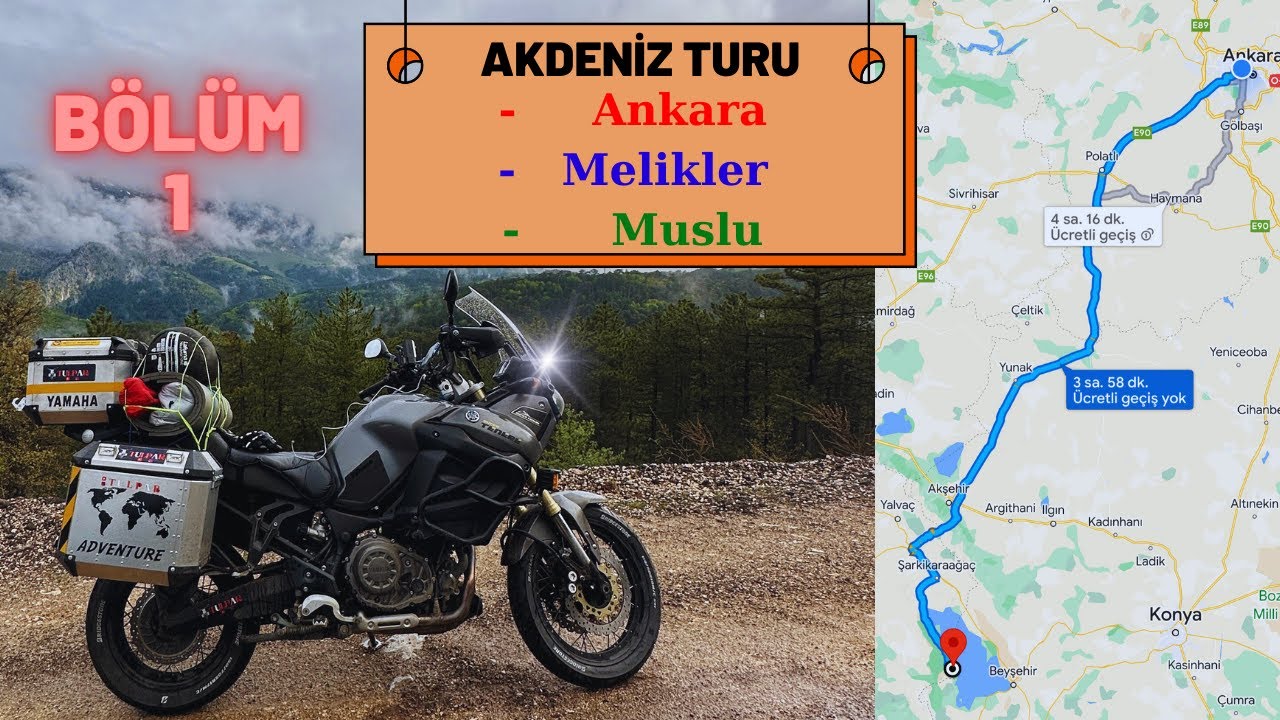 Ankara'dan Melikler ve Muslu Yaylasına yolculuk - Türkiye Tenere Kampı | TULPAR'IN AKDENİZ TURU - 1