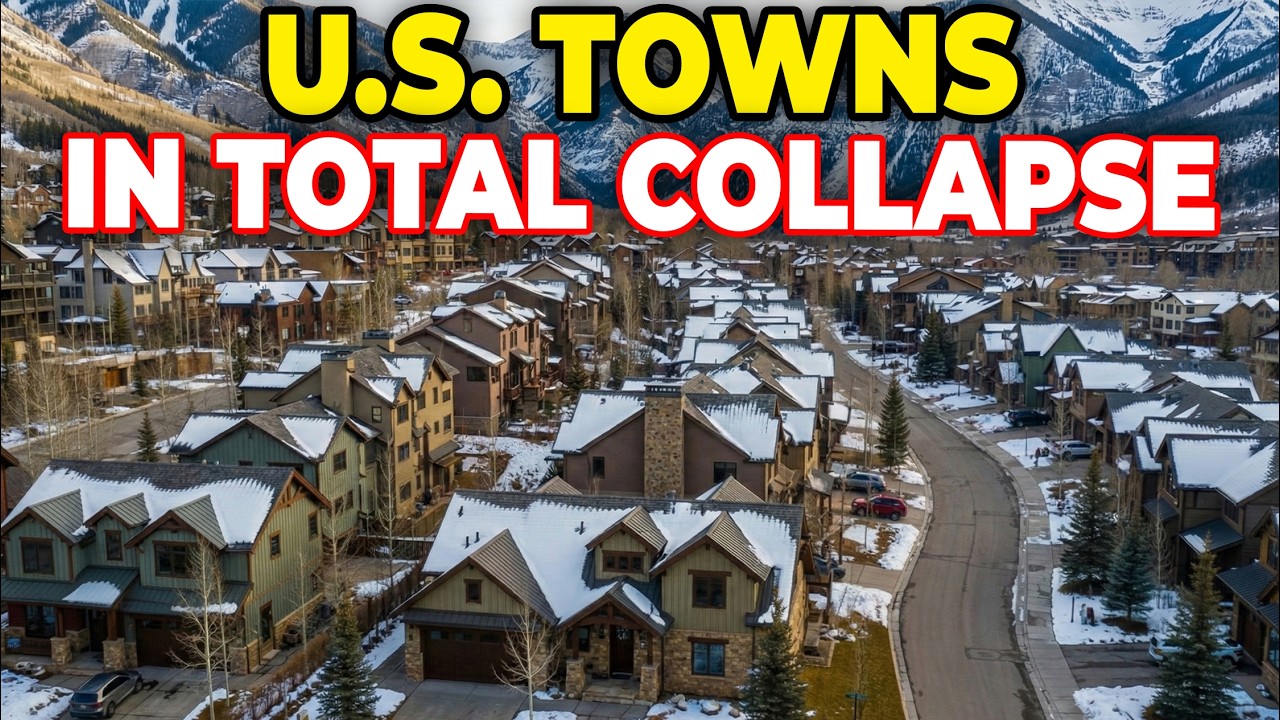 Top 12 U.S. Mountain Towns in Total FREEFALL (The Real Estate Meltdown)