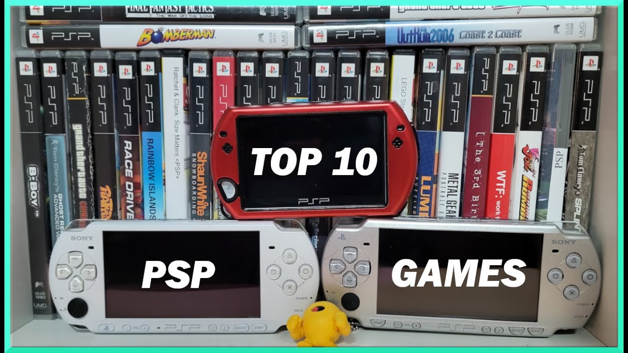 My Top 10 PSP games (that I own) + Top 5 PSP Go games