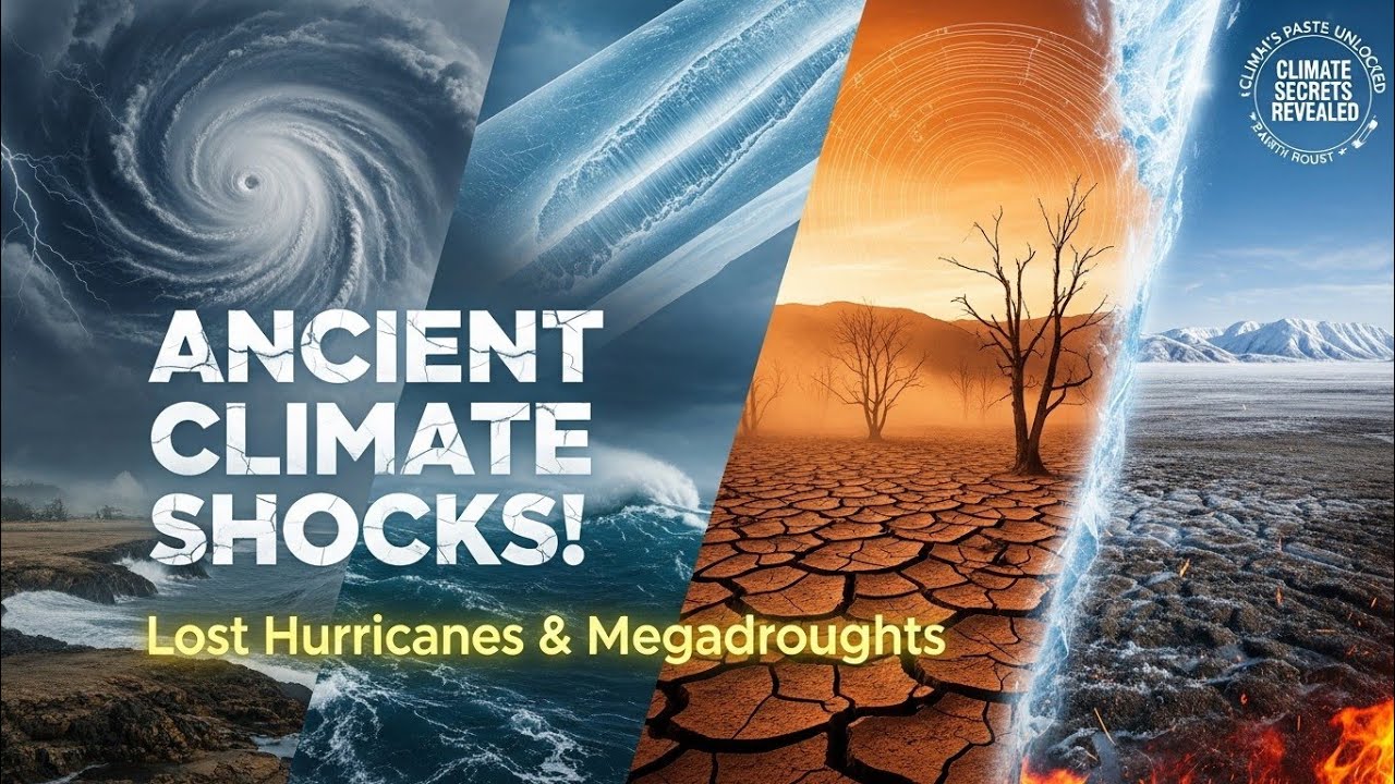 Paleoclimatology: Reconstructing Ancient Hurricanes, Megadroughts & Abrupt Climate Shifts