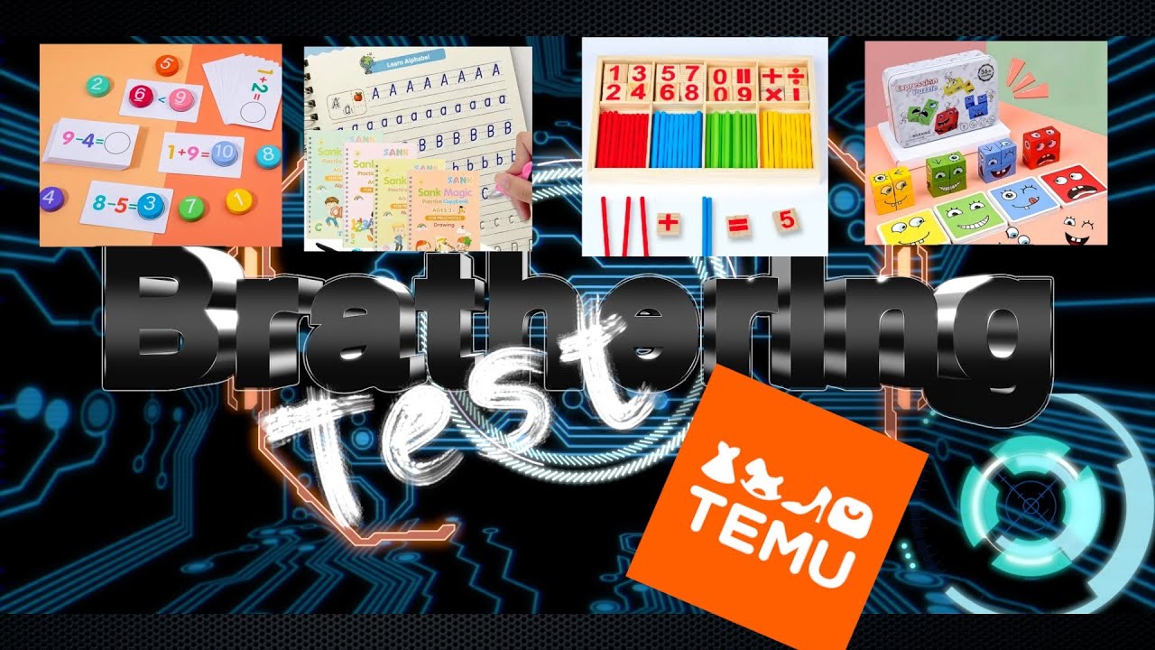 Temu Test - montessori Lernmaterial f&uuml;r Kinder